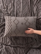 Постельное бельё LoveLife Tufting дуэт "Орнамент" 143*215см-2шт,230*240см,50*70см-2шт, цвет серый, 110 г/м2 10323106 - фото 13707938