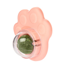 Игрушка для кошек с кошачьей мятой «Лапа», 8.5 см, розовая - Фото 2