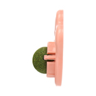 Игрушка для кошек с кошачьей мятой «Лапа», 8.5 см, розовая - Фото 6