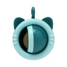 Игрушка для кошек с кошачьей мятой "Вращающийся кот", 6,9 х 5,5 см, голубой - Фото 5