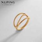 Кольцо XUPING контур, цвет золото, размер 16 - фото 321798515
