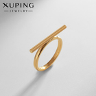 Кольцо XUPING тренд мини, цвет золото, размер 16 - фото 321798516
