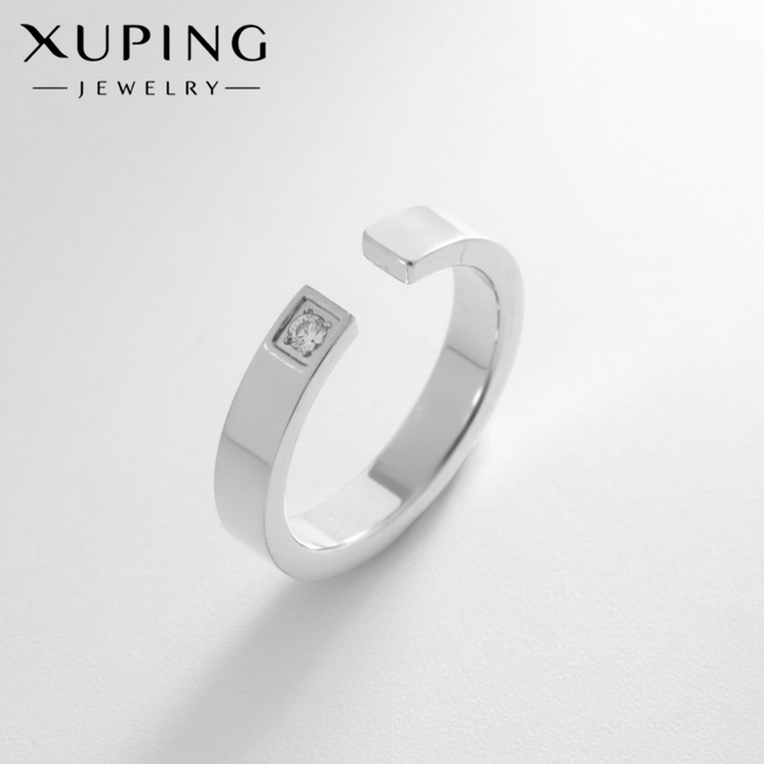 

Кольцо XUPING воссоединение, цвет белый в серебре, размер 18