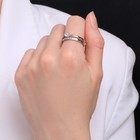 Кольцо XUPING сверкание, цвет белый в серебре, размер 18 - фото 25286686