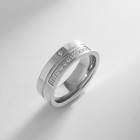 Кольцо XUPING лавры, цвет белый в серебре, размер 17 - фото 321798549