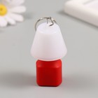 Фонарик брелок для ключей на кольце «Настольная лампа», LR41×3 шт., 3.5×3.5×6 см, МИКС - Фото 3