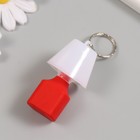 Фонарик брелок для ключей на кольце «Настольная лампа», LR41×3 шт., 3.5×3.5×6 см, МИКС - Фото 4