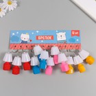 Фонарик брелок для ключей на кольце «Настольная лампа», LR41×3 шт., 3.5×3.5×6 см, МИКС - Фото 6