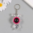 Фонарик свет на кольце"Зайчик-космонавт" розовый, мигает LR41х3 шт 2х4х7 см (12 шт) - фото 807781829