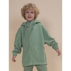 Куртка для мальчиков, рост 128 см, цвет зелёный - фото 110717254