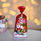 Пакет подарочный новогодний, для сладких подарков "Новогодний МИКС №2" 13×27 см±1 см - Фото 8