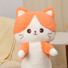 Мягкая игрушка-подушка «Кот», 100 см, цвет оранжевый - фото 4643637