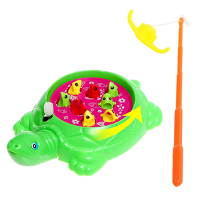 {{photo.Alt || photo.Description || 'УЦЕНКА Рыбалка заводная «Черепаха», 8 рыбок с удочкой, МИКС'}}