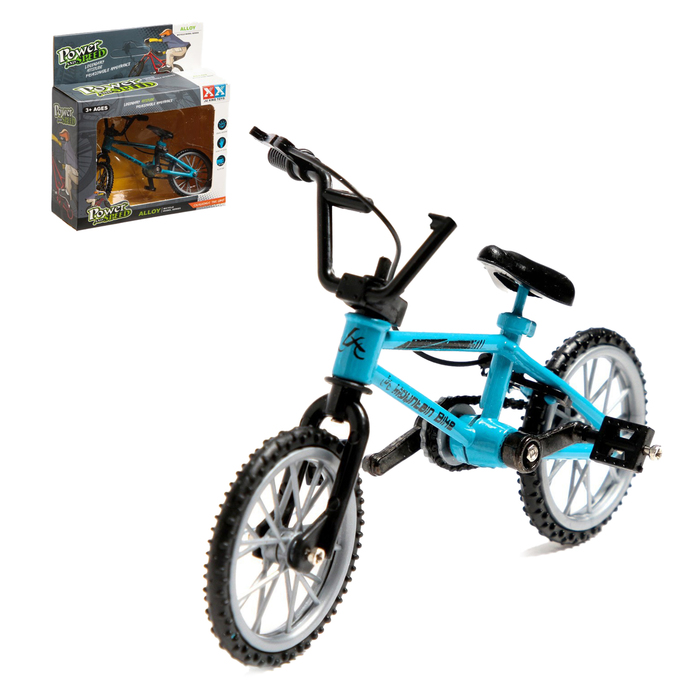 Фингербайк BMX, металлический 10,5 × 7см, цвет МИКС, уценка - Фото 1