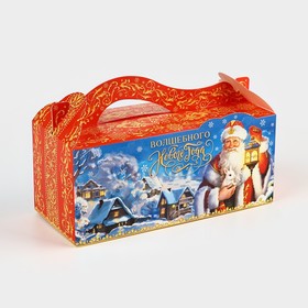 Коробка складная «Волшебного Нового года», 23 х 10 х 15 см, Новый год