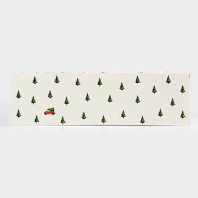 Коробка подарочная новогодняя складная «С Новым годом! », 9.5 х 32.5 х 9.5 см