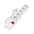 Сетевой фильтр Luazon Lighting, 5 розеток, 1.5 м, 3500 Вт, 3х1 мм2, 16 A, 220 В, c предохранителем, белый - Фото 8