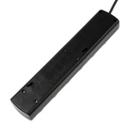 Сетевой фильтр Luazon Lighting, 5 розеток, 3 м, 3500 Вт, 3×1 мм2, 16 A, 220 В, c предохранителем, черный - Фото 7