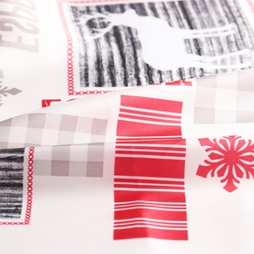 Скатерть новогодняя «Доляна. Сказочное чудо», 145×220 см, 100% п/э