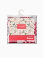 Скатерть новогодняя «Доляна. Сказочное чудо», 145×300 см, 100% п/э 10389081