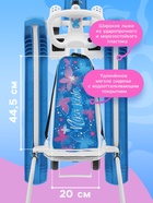 Снегокат с колёсами «Тимка спорт 6 Бабочки», ТС6/БТ, с родительской ручкой, со спинкой и ремнём безопасности - Фото 3