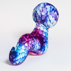 Мягкая игрушка «Змея», синяя, на новый год - фото 4627787