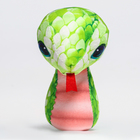 Мягкая игрушка "Змея", зеленая - фото 4627789