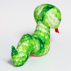 Мягкая игрушка "Змея", зеленая - фото 4627790