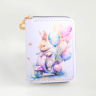 Кошелёк на молнии, "Выбражулька", цвет белый - фото 24706516