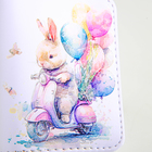 Кошелёк на молнии, "Выбражулька", цвет белый - фото 24706517