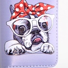 Кошелёк на молнии Выбражулька, серый - фото 65427310