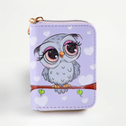 Кошелёк на молнии «Выбражулька», цвет сиреневый - Фото 4