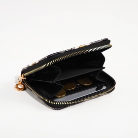 Кошелёк на молнии «Выбражулька», чёрный