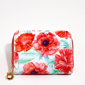 Кошелёк на молнии «Выбражулька», красный