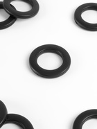 Люверсы для штор, d=3.5/5.5 см, 10 шт., матовые, чёрные - Фото 2