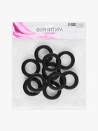 Люверсы для штор, d=3.5/5.5 см, 10 шт., матовые, чёрные - Фото 4