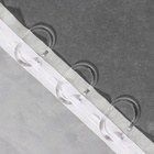 Кольцо для карниза, овальное, 55×36, толщина 5 мм, прозрачное - Фото 2