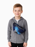 Сумка поясная детская на молнии, цвет синий 10487957