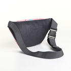 Сумка поясная детская «Милые животные», для девочки, на молнии, розовая - Фото 2