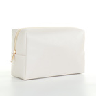 Косметичка дорожная на молнии, цвет белый - Фото 1
