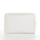 Косметичка дорожная на молнии, цвет белый - Фото 2