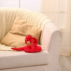 Мягкая игрушка «Змея. Кобра», 55 см, цвет красный - Фото 2