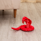 Мягкая игрушка «Кобра», 15 см, цвет красный - фото 4627832