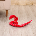 Мягкая игрушка «Кобра», 15 см, цвет красный - фото 4627834