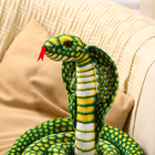 Мягкая игрушка «Кобра», 200 см, цвет зелёный - фото 4627845