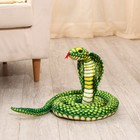 Мягкая игрушка «Змея. Кобра», 200 см, цвет зелёный - Фото 4