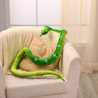 Мягкая игрушка «Змея», 200 см, цвет зелёный - Фото 4