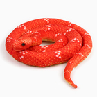 Мягкая игрушка «Змея», 200 см, цвет терракотовый - фото 4627863