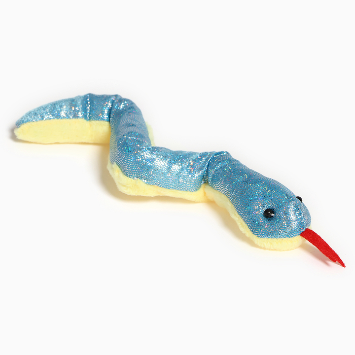 Мягкая игрушка «Змейка», 23 см, цвет МИКС - Фото 1