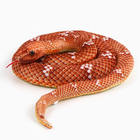 Мягкая игрушка "Змея", 30 см/140 см, цвет коричневый - Фото 6